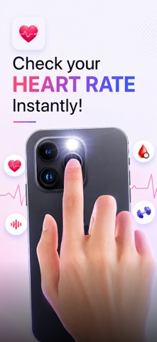 Blood Pressure & Heart Monitor iPhone screenshot