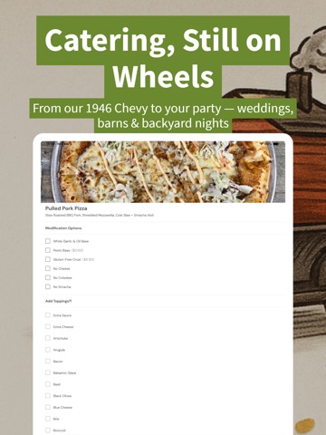 Classic Crust Wood Fired Pizza iPad screenshot