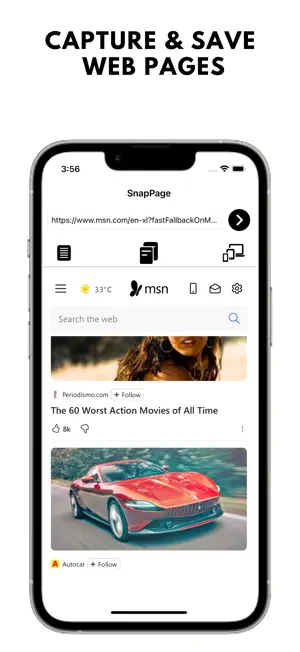 SnapPage - Web Page Capture screenshot 1
