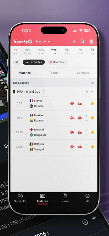 SportyTV: Live Sports Stream screenshot 4 of 7