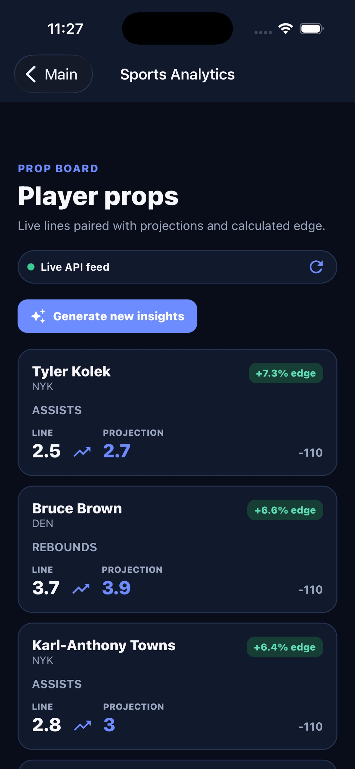 Screenshot 10 of Sports Analytics GPT
