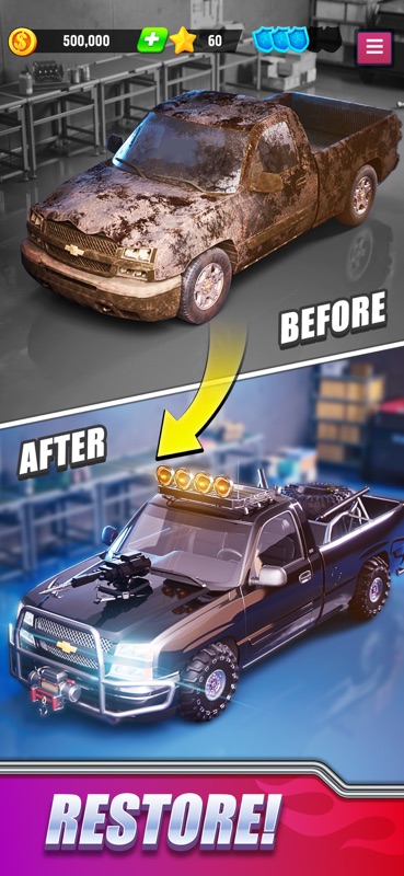 Coin Cars - Restore Customs screenshot 2