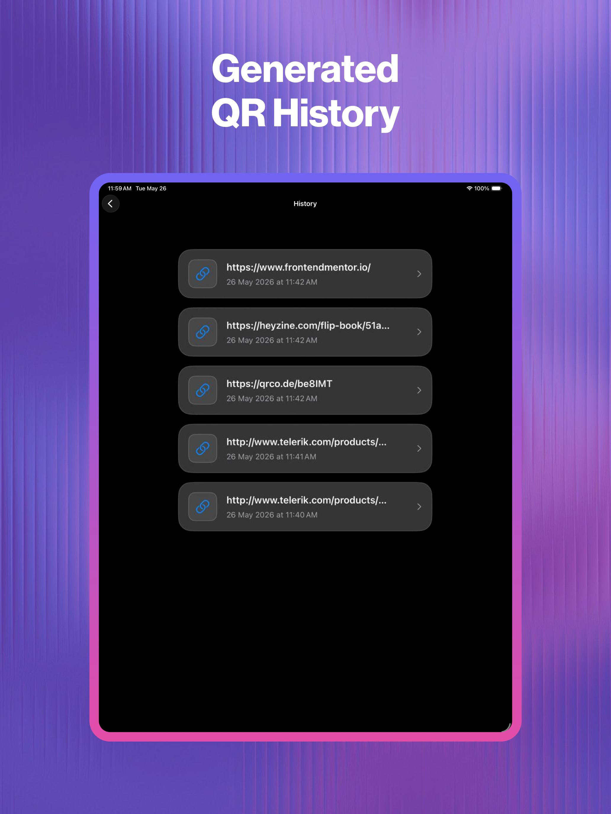 QuickQR: Custom Code Scanner screenshot 9