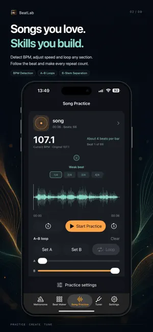 BeatLab-Drum Machine Metronome screenshot 3