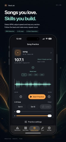 BeatLab-Drum Machine Metronome Screenshot 3 of 9