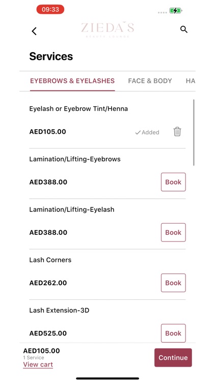 Zieda Beauty Lounge LLC