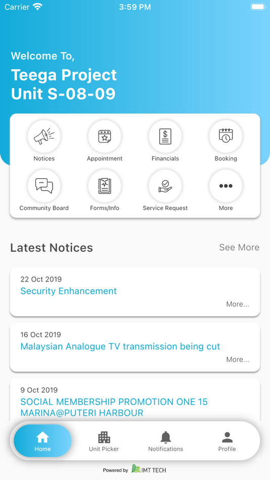 #1. Teega Puteri Harbour (iOS) 由: IMT Tech Sdn Bhd