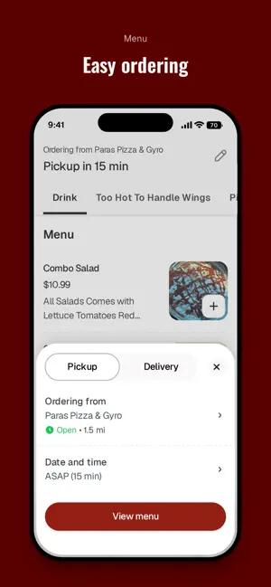 Paras Grill & Gyro screenshot 3