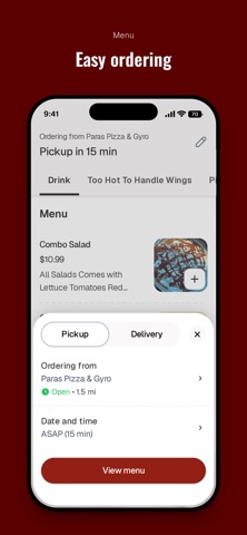 Paras Grill & Gyro iPhone screenshot