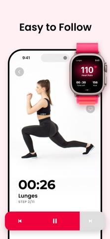 JustFit: Lazy Workout App Store preview screenshot 7