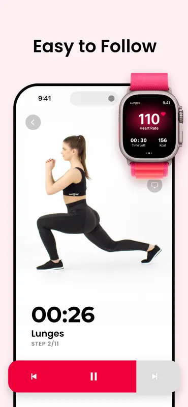 JustFit: Lazy Workout screenshot 7 of 10