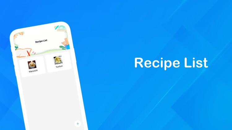 CookMenu - record recipe
