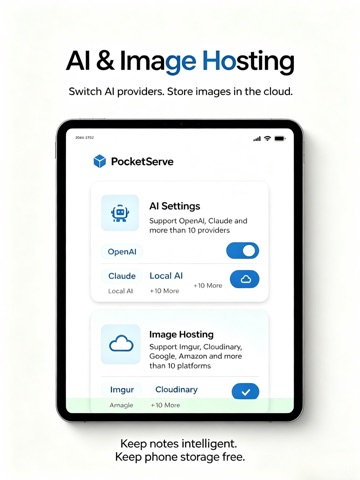 PocketServe iPad screenshot