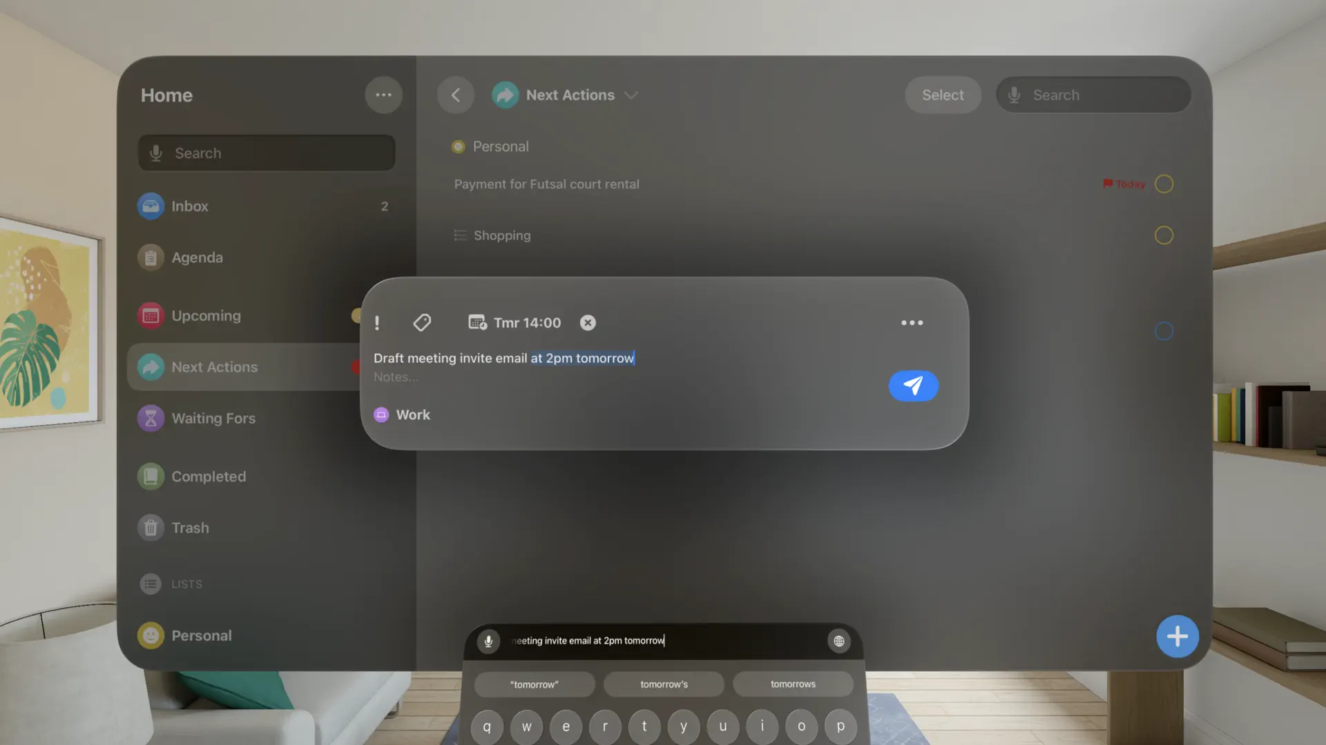 Yata for GTD: Todo & Calendar screenshot 2