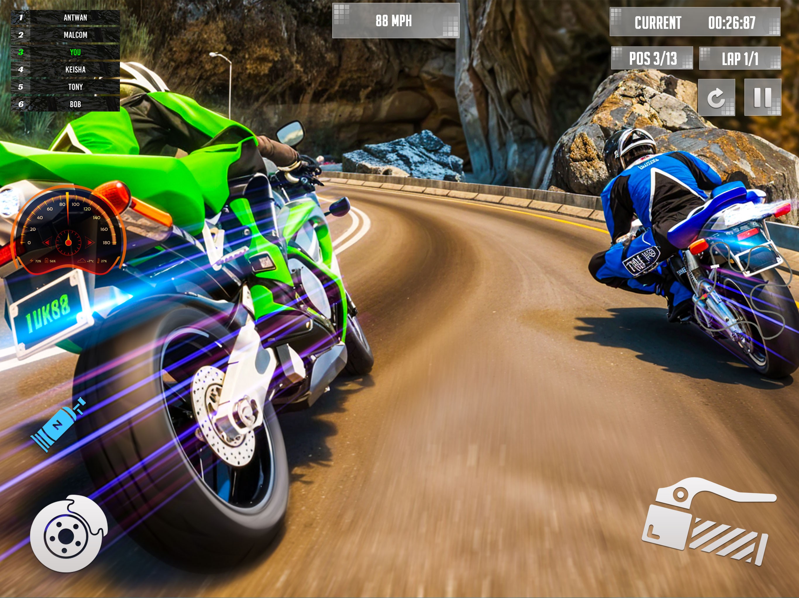 Fury Moto Racing - Bike Race screenshot 7