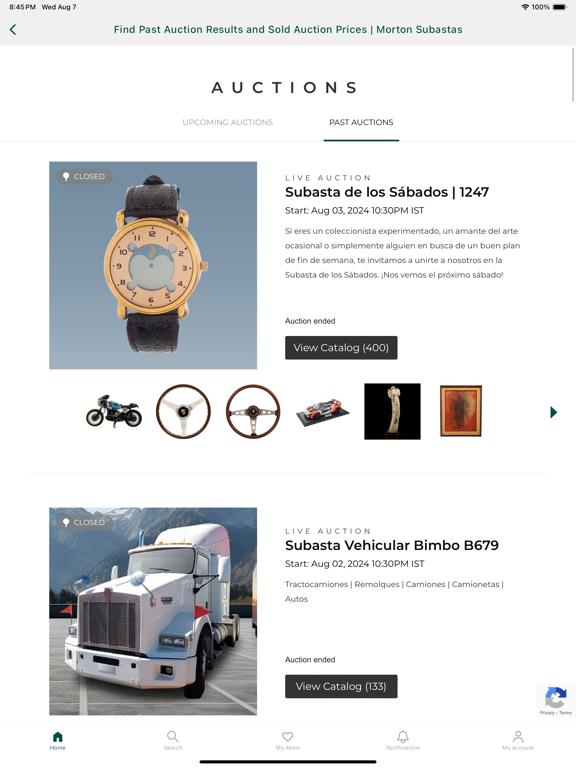 Screenshot #5 pour Morton Subastas Auction House