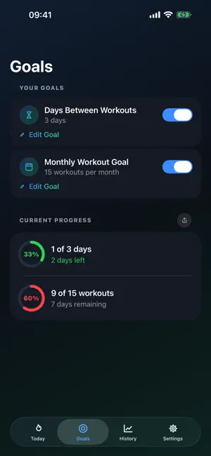 DaysSinceGym screenshot 3