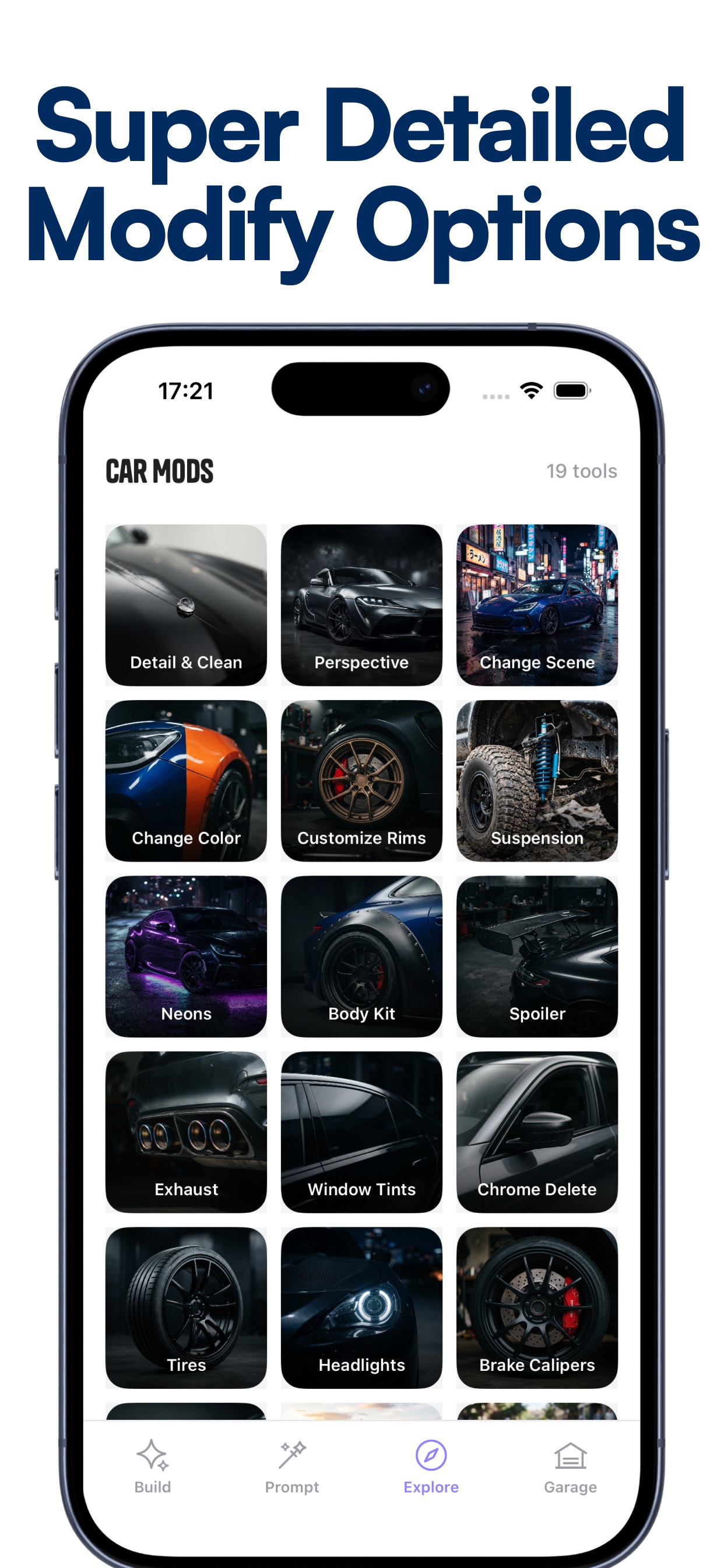 Screenshot 2 of Modify AI: Car Mods & Tuning