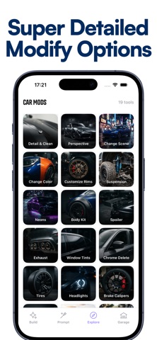 Modify AI: Car Mods & Tuning screenshot 2