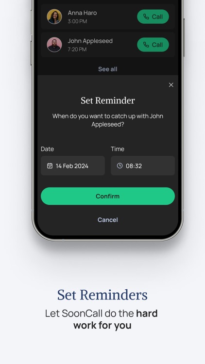 Friendship tracker: SoonCall screenshot-6