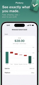 Pickory: Resell Profit Tracker screenshot