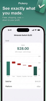 Pickory: Resell Profit Tracker screenshot 5