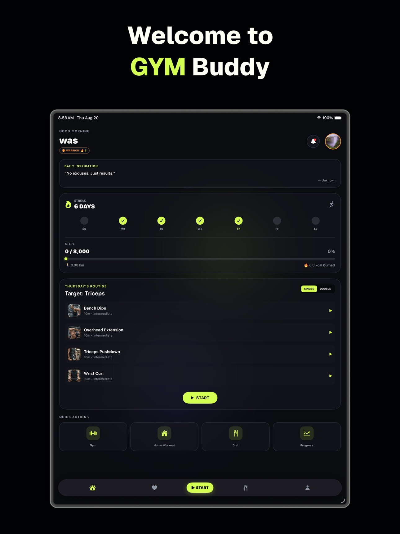 Screenshot 9 of GymBuddy - Workout & Fitness