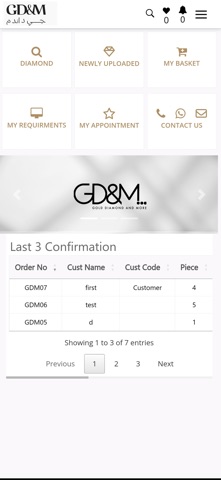 GD&M Wholesale screenshot