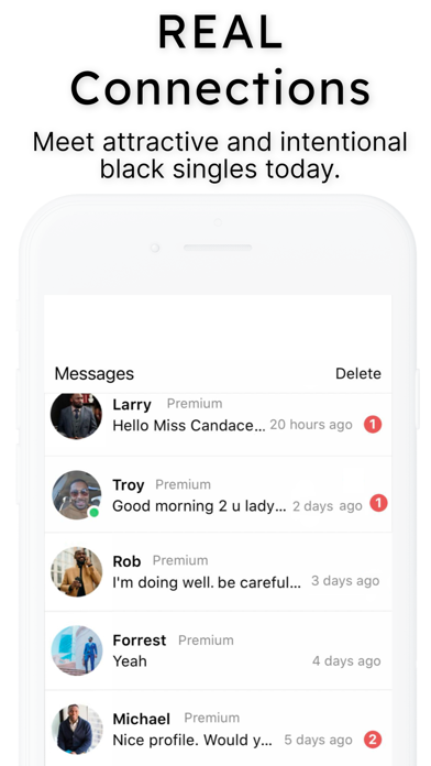 REAL Black Dating App Screenshot