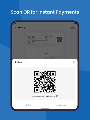 Webledger Client iPad screenshot
