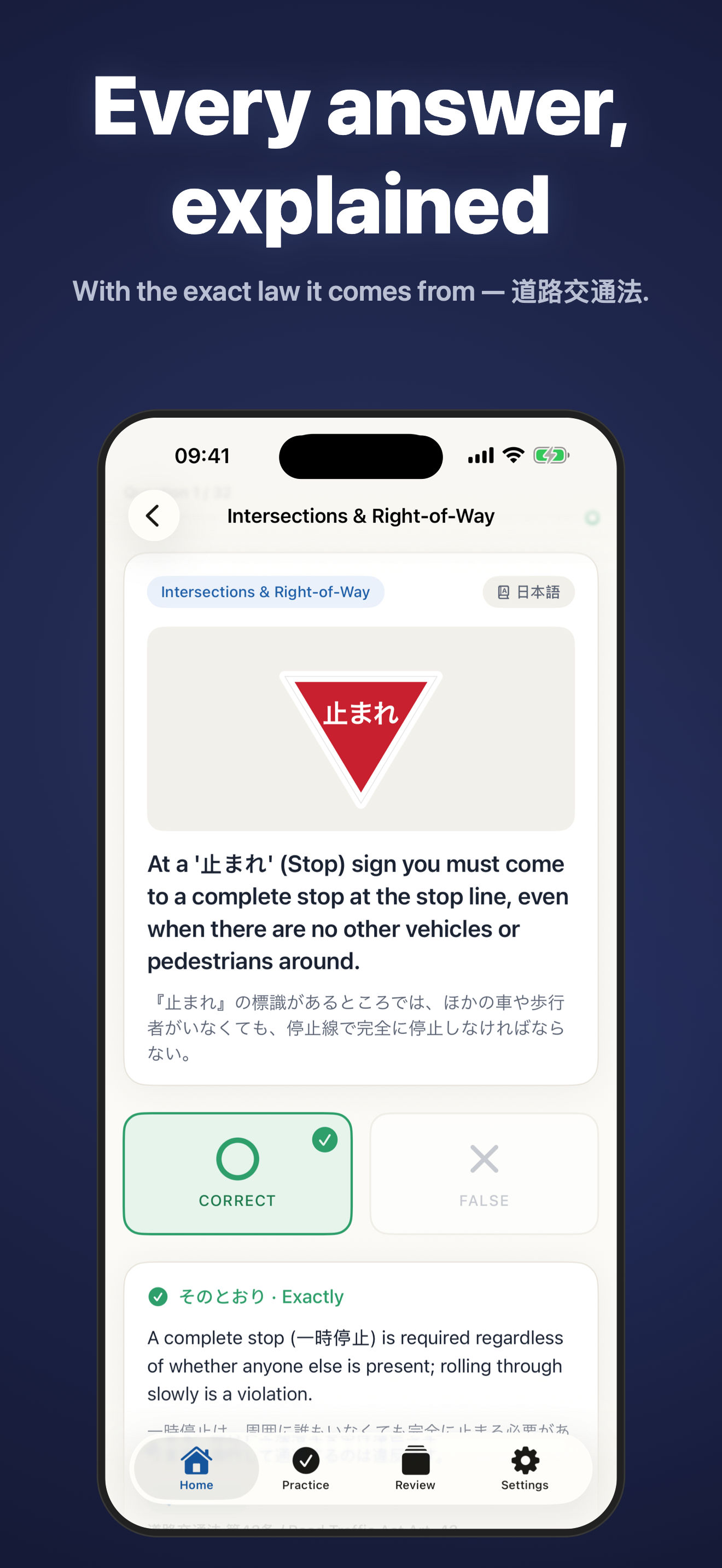 Gaimen: Japan License Test screenshot 4