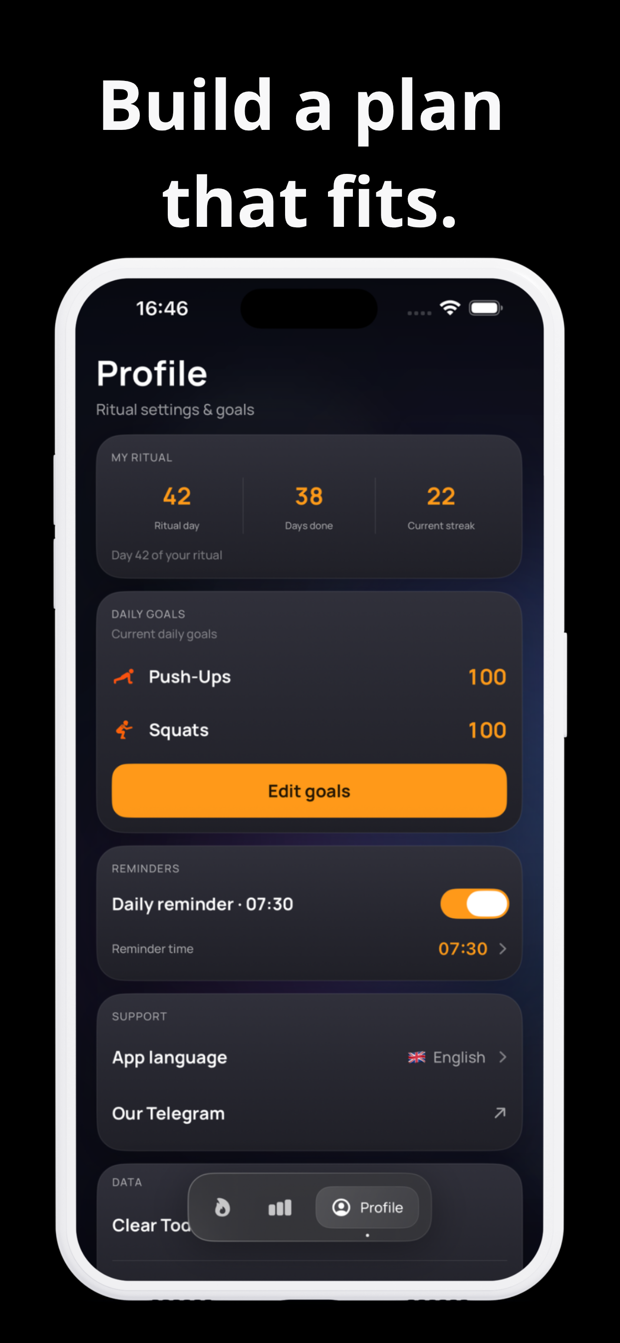 Ritual Reps: Push-Ups & Squats screenshot 3
