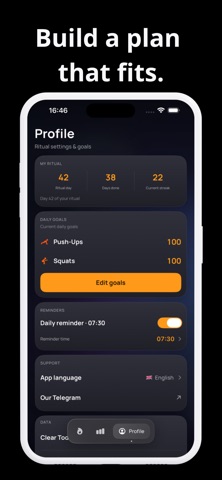 Ritual Reps: Push-Ups & Squats Screenshot 3 of 3