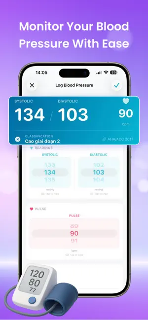 Smart BP & Glucose Care iPhone screenshot 5