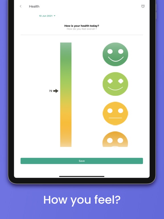 CANKADO Patient App iPad screenshot 4 - Medical app