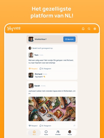 Hyves iPad screenshot 2