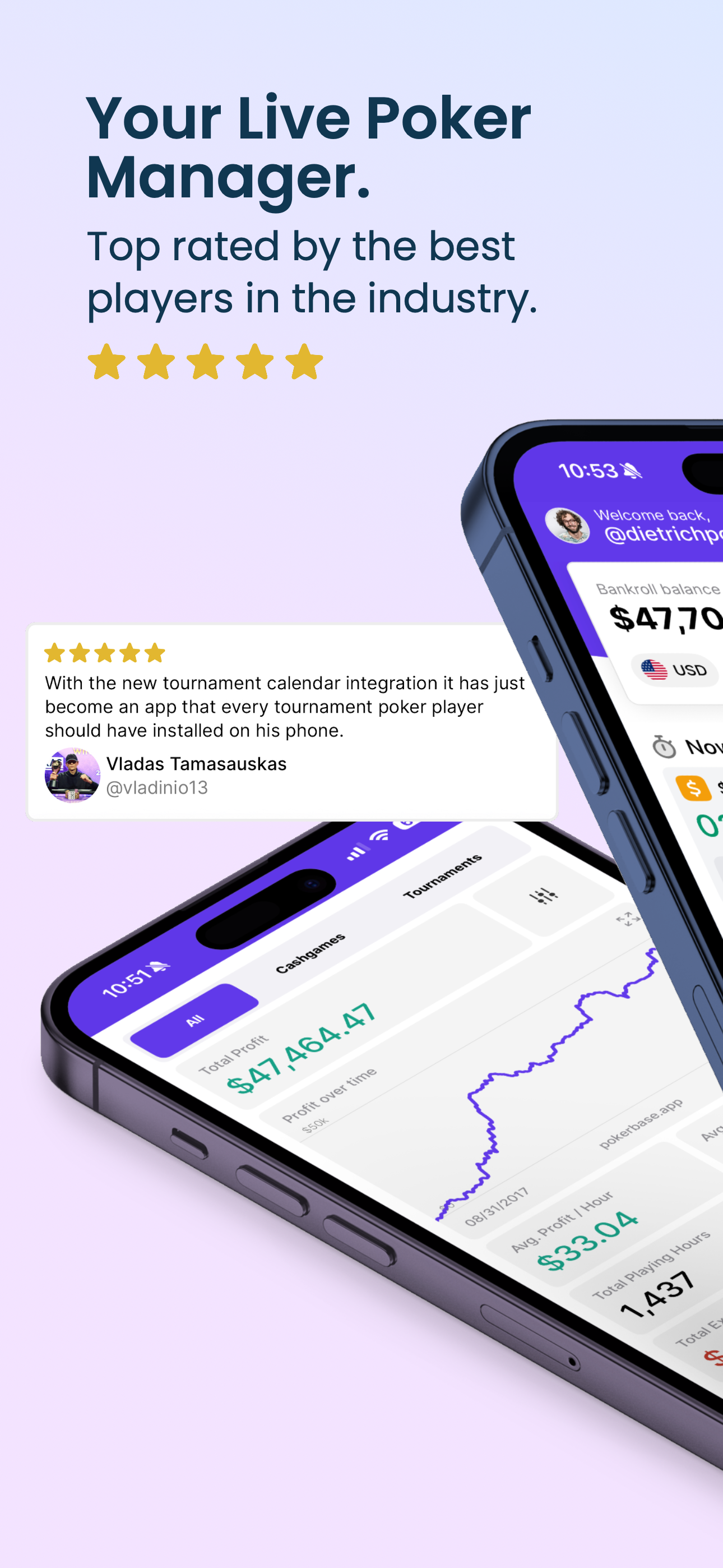 Pokerbase - Tracking & Staking