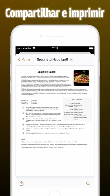 Livro de Receitas - Taste screenshot 7 of 9