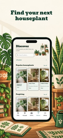 Botanicaly: AI Plant Care & ID iPhone screenshot