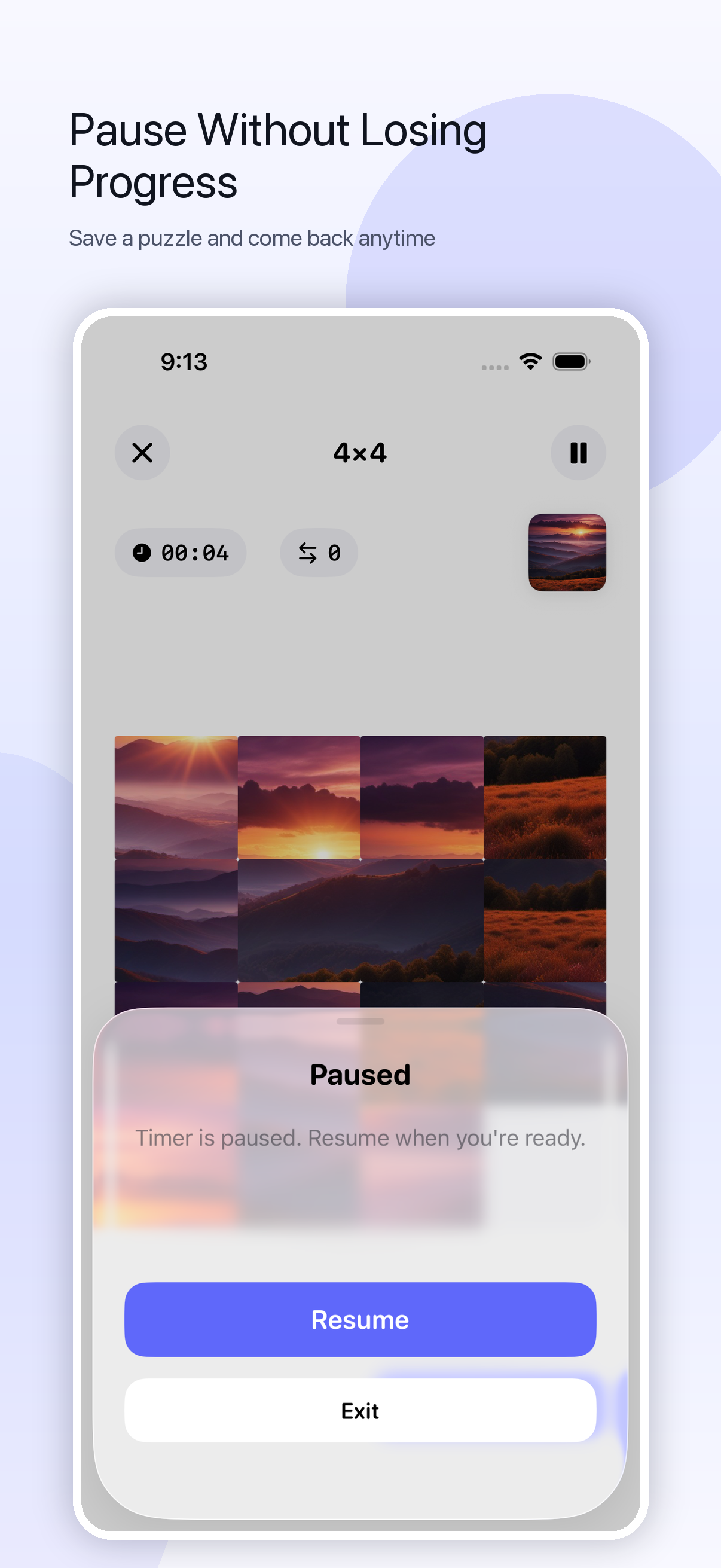 PicSlice: Photo Sliding Puzzle
