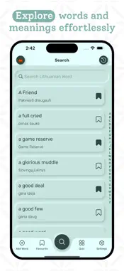 Lithuanian Dictionary screenshot 2