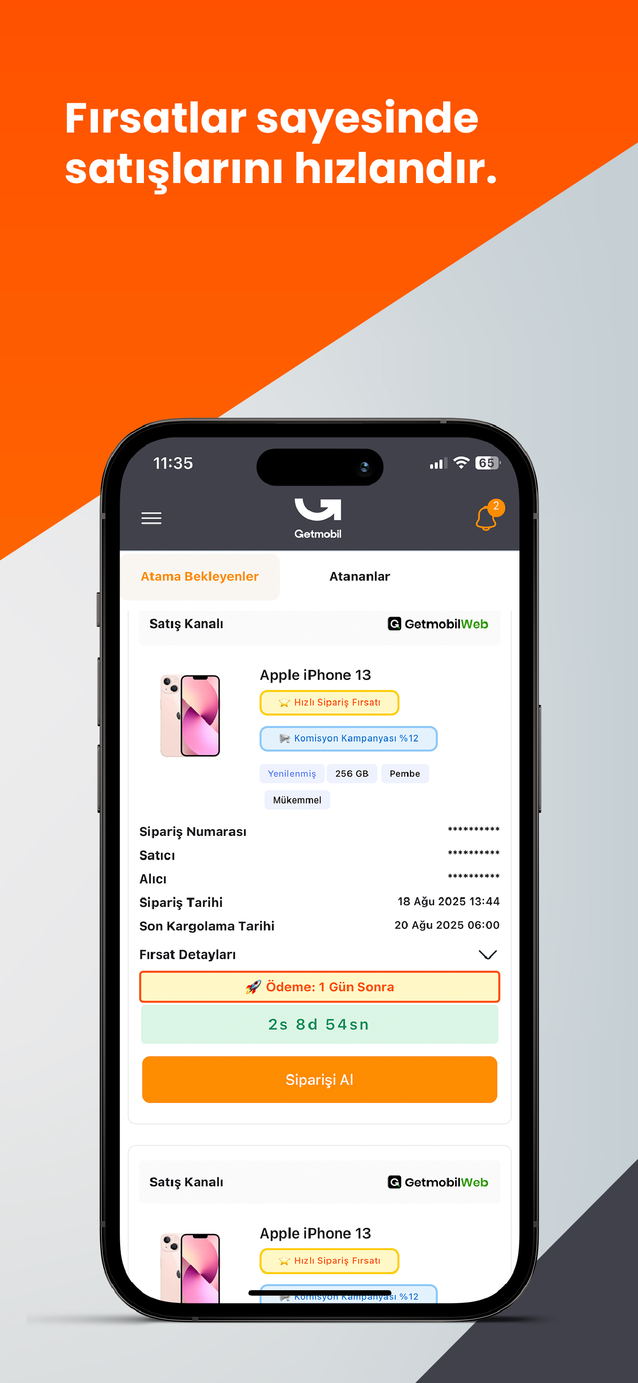 Getmobil Bayi Paneli