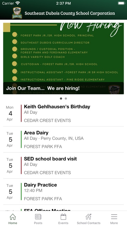 Southeast Dubois County