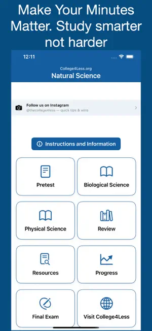 College4Less:Science screenshot 1