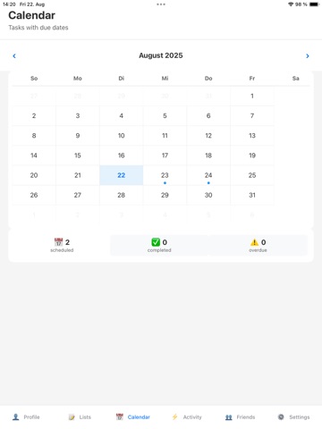 App screenshot