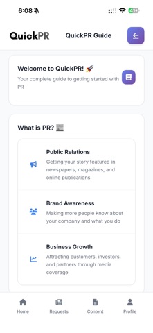 QuickPR - Press Release screenshot