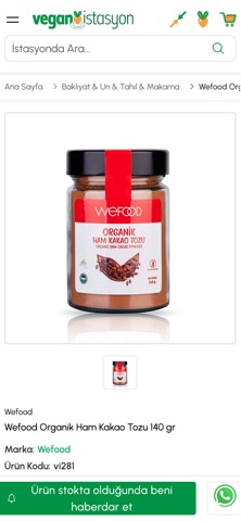 Vegan İstasyon screenshot
