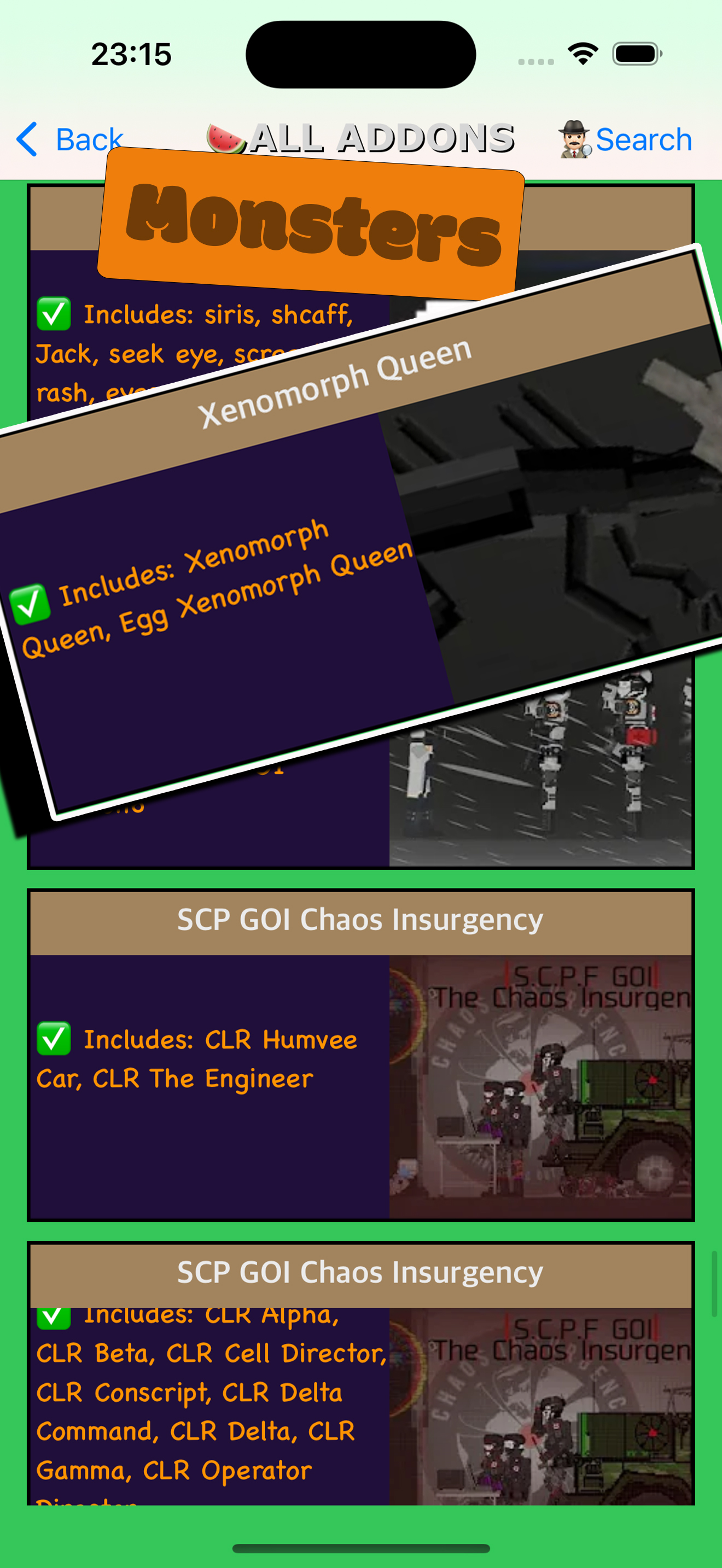 Addons for Sandbox Melmod PG screenshot 5