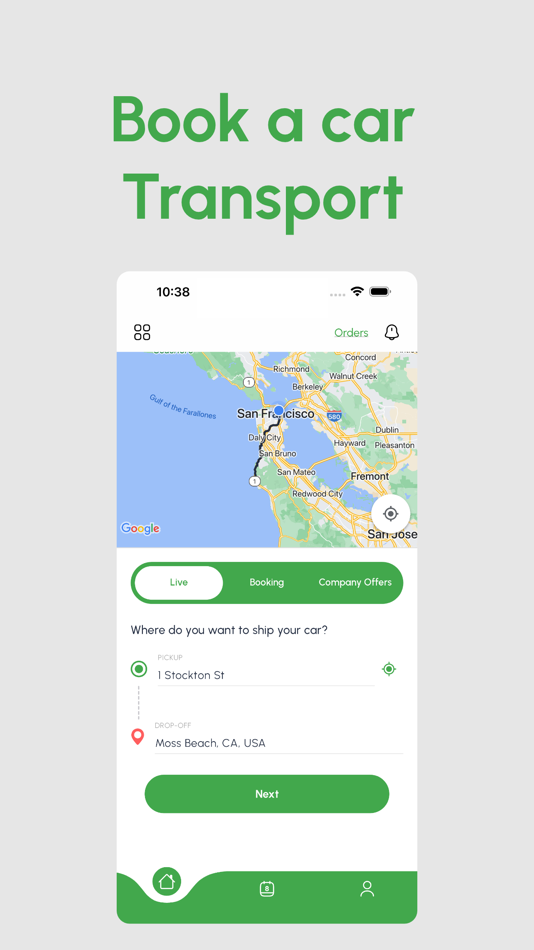 #1. Auto Transport Service (iOS) 由: Kushtrim Hoti