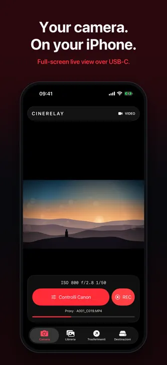CineRelay screenshot 1
